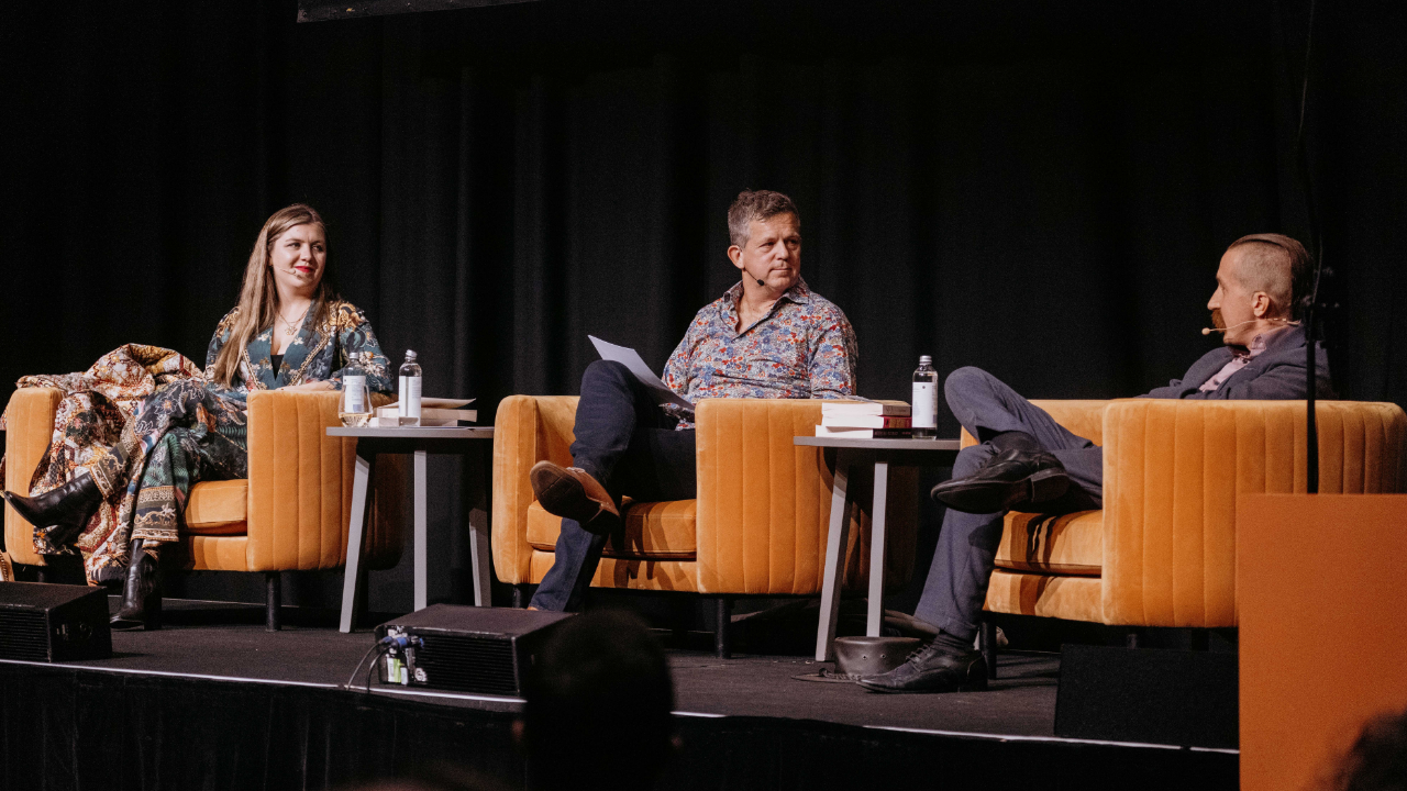 Esmé Louise James, Rob Brooks and David Baker