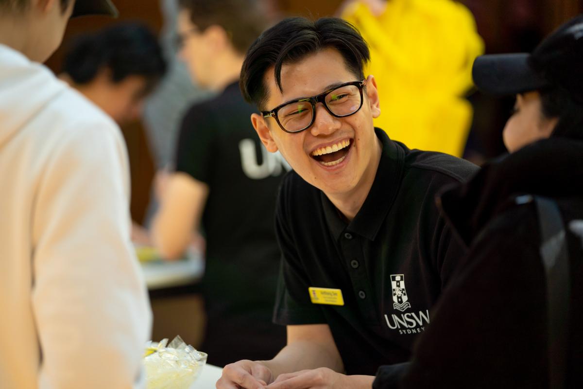 photo of a young person smiling