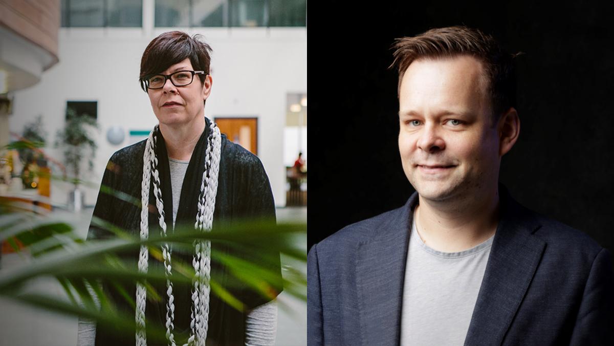 Associate Professor John McGhee and Associate Professor Alison Gwilt 